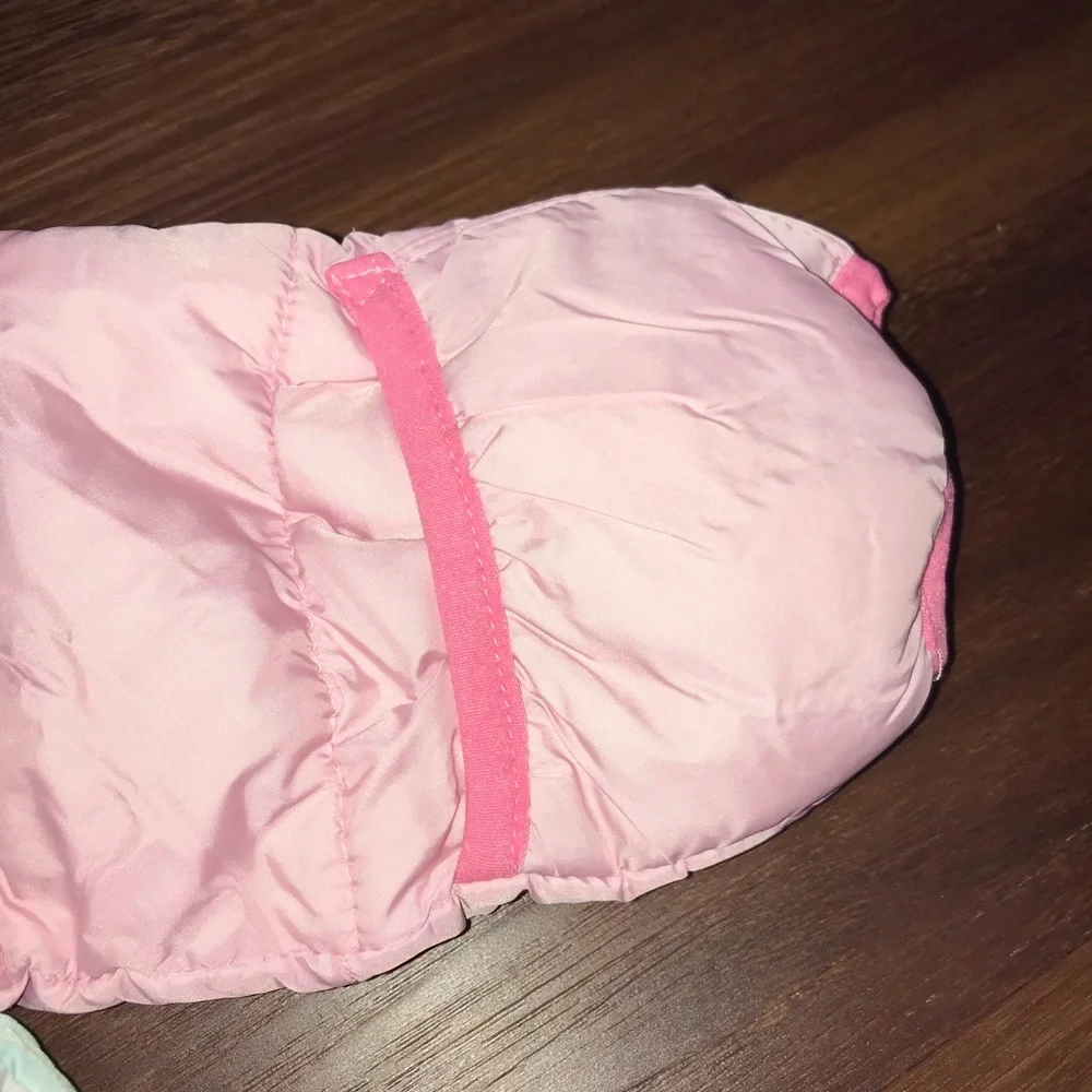 Spyder Newborn Girl Fleece Lined Hooded Full Body Snowsuit Pram NWT